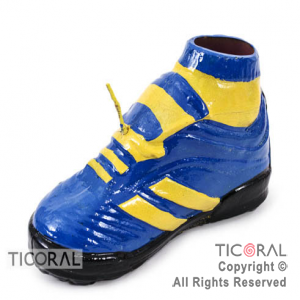 VELA 2247 BOTIN DE FUTBOL BOCA x 1